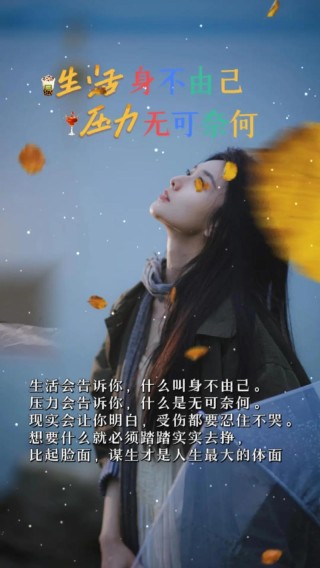 悲伤无人能解 只有自己熬过去