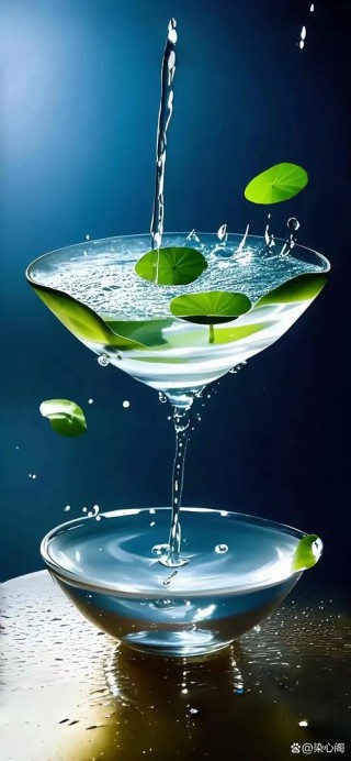 把心化成一滴水