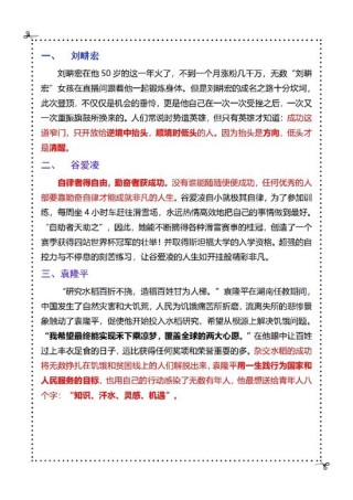 15个名人励志故事，15位名人励志故事精选