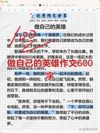 做自己的英雄