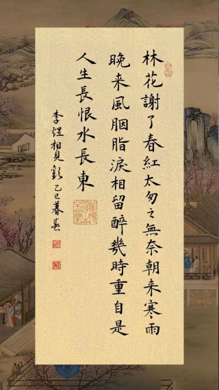 春花秋月醉人生