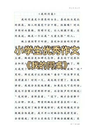 我的同桌