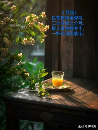 烟雨清芬兰香氤氲，梦魂相依温暖红尘