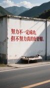 不是运气不好，只是你不够努力而已