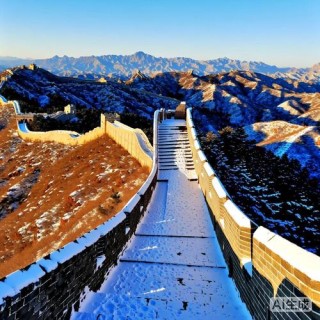 雪后长城美如画，在最好的时节，遇见最美的风景