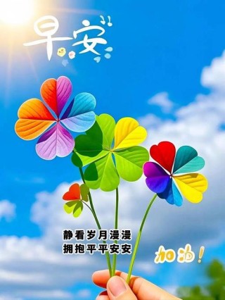 充满阳光的早安心语，精致暖心，带给你新的希望！