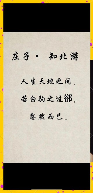 逍遥自在的开悟寓言《庄子哲语100条解读》值得你收藏，细细品读