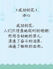 《风会记得一朵花的香》之《掌心化雪》好句摘抄及赏析