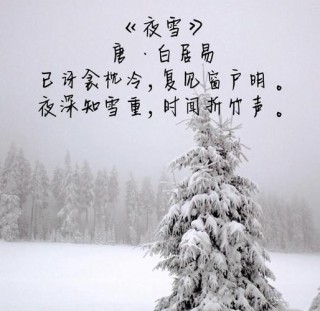 《唐诗三百首》里最经典的三首冬雪诗，唯美而温暖，治愈整个冬天