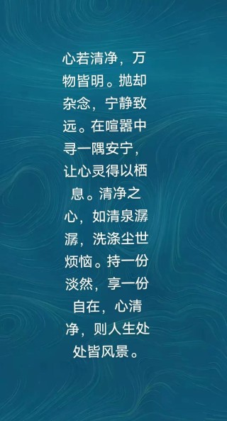 禅语静心的句子，禅语静心，感悟生活的句子