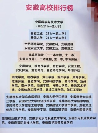 安徽高考物理类排名9000-10000位次能上什么大学（2026）