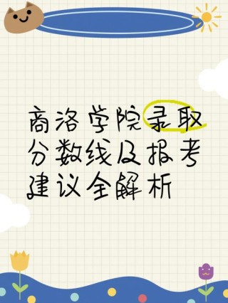 2024商洛学院各专业录取分数线是多少分「录取最低分」