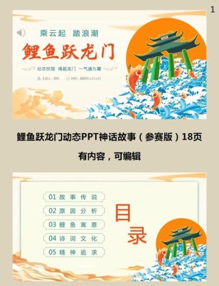 鲤鱼跃龙门的励志故事 鲤鱼跃龙门的故事由来