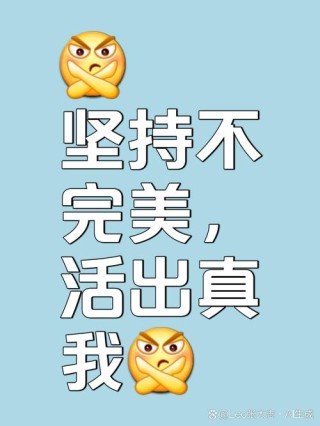 人生就是挑战不完美