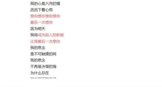 允许我最后一次想你，最后一次叫你