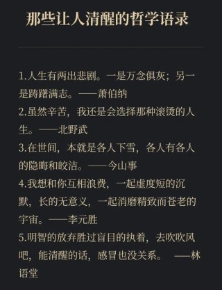 世界名言名句大全人生哲理，世界名言名句集，人生哲理的启示