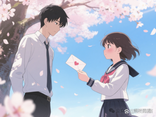 你在等全世界的樱花，而我在樱花树下等你