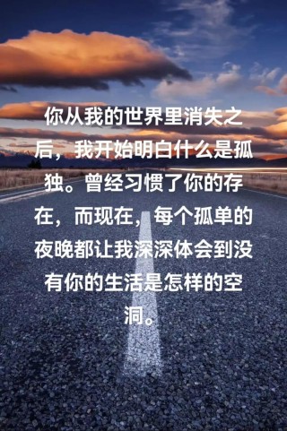 晚上发朋友圈一个人孤独的句子