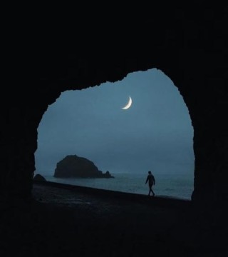 有了你，不再在黒夜中迷茫