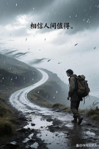生命就像是一场孤独的旅行