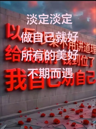 虽如此，我依然热爱自己，接受自己不完美的一面