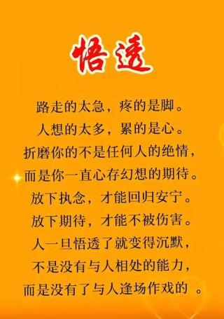 最透彻的人生感悟句子，透彻人生，感悟生活的智慧之语