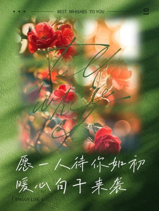 愿你此生清澈明朗，不忘初心，方得始终