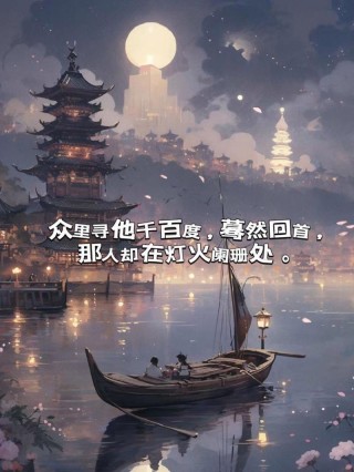 蓦然回首，尽在灯火阑珊处
