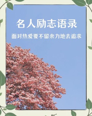 名人名言励志语录，名人名言励志语录精选