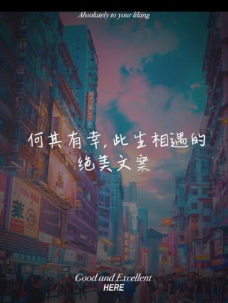 最美好的是相遇，最难得的是重逢；有聚有散、有来有往，才是人生