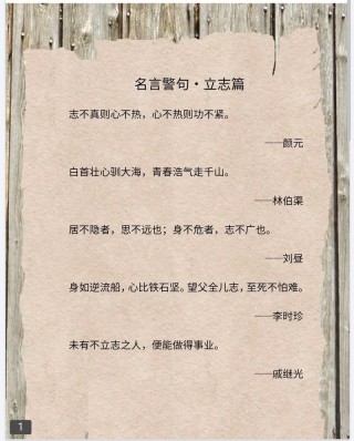 励志经典名句，励志经典名句，勇往直前，追求卓越。