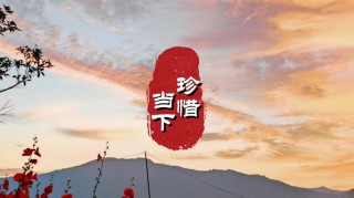 珍惜当下的时光，享受生活的每一刻