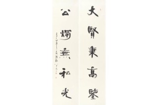 古代励志、廉政对联集锦：君诗发大雅，正气回我肠