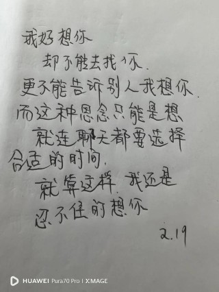 寄情于笔，致情于你，千言万语，汇成一句，我好想你
