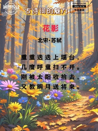 染指缕缕花事，沐浴重重花影