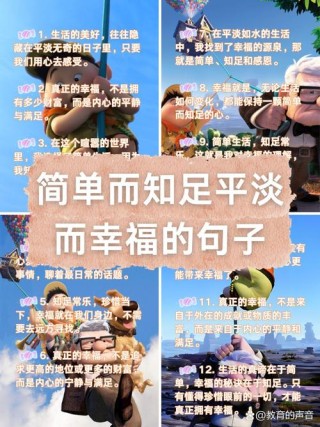 平平淡淡过一生的短句（关于平淡的短句）