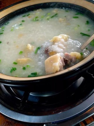 温暖的鸡丝养心粥