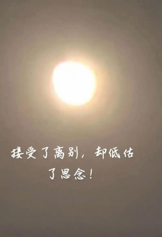黄昏的思念令人心碎