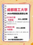 成都理工大学各专业在湖北招生人数、录取分数线2026（附：招生计划表）