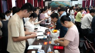 “青蓝工程”在结对青年教师会上的讲话