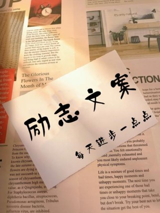 每天进步一点点，你终将会成功