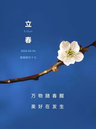 立春文案短句霸气 立春文案长句