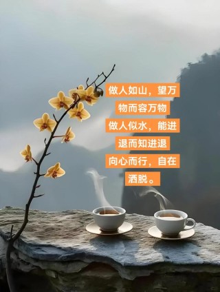 人生就象一杯茶