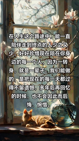 人生有太多不舍，最后也就都成了遗忘