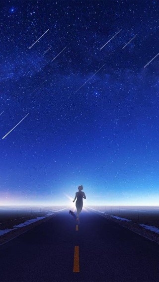 奔跑在路上