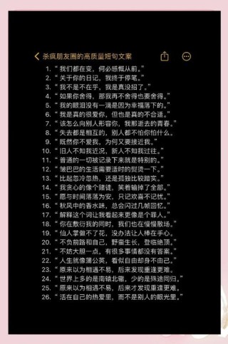 朋友圈霸气短句文案 高冷的朋友圈霸气句子