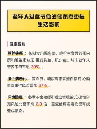人老了请记住：过度节俭，省出来的都是病！