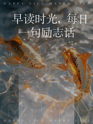 早安励志语录 | 读书可以经历一千种人生，不读书的人只能活一次