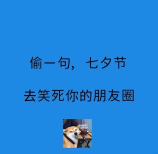 8句朋友圈高质量句子和搞笑幽默文案，关于七夕和茶
