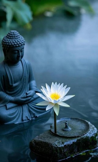 我是佛前的一朵青莲